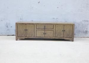 Low green credenza